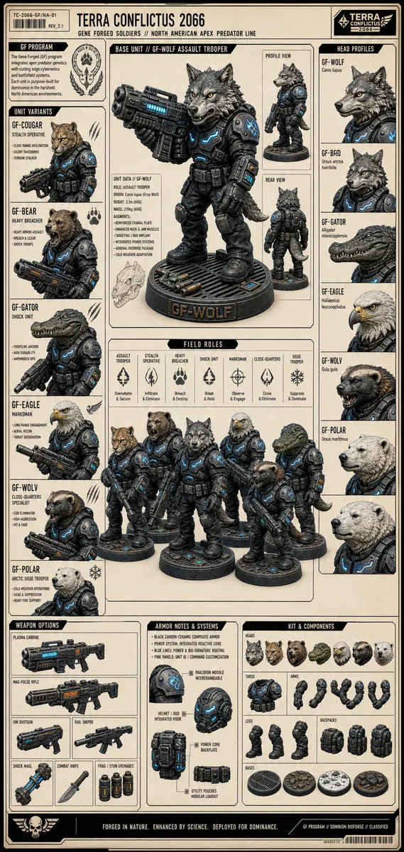 Apex stock gene-forged operator