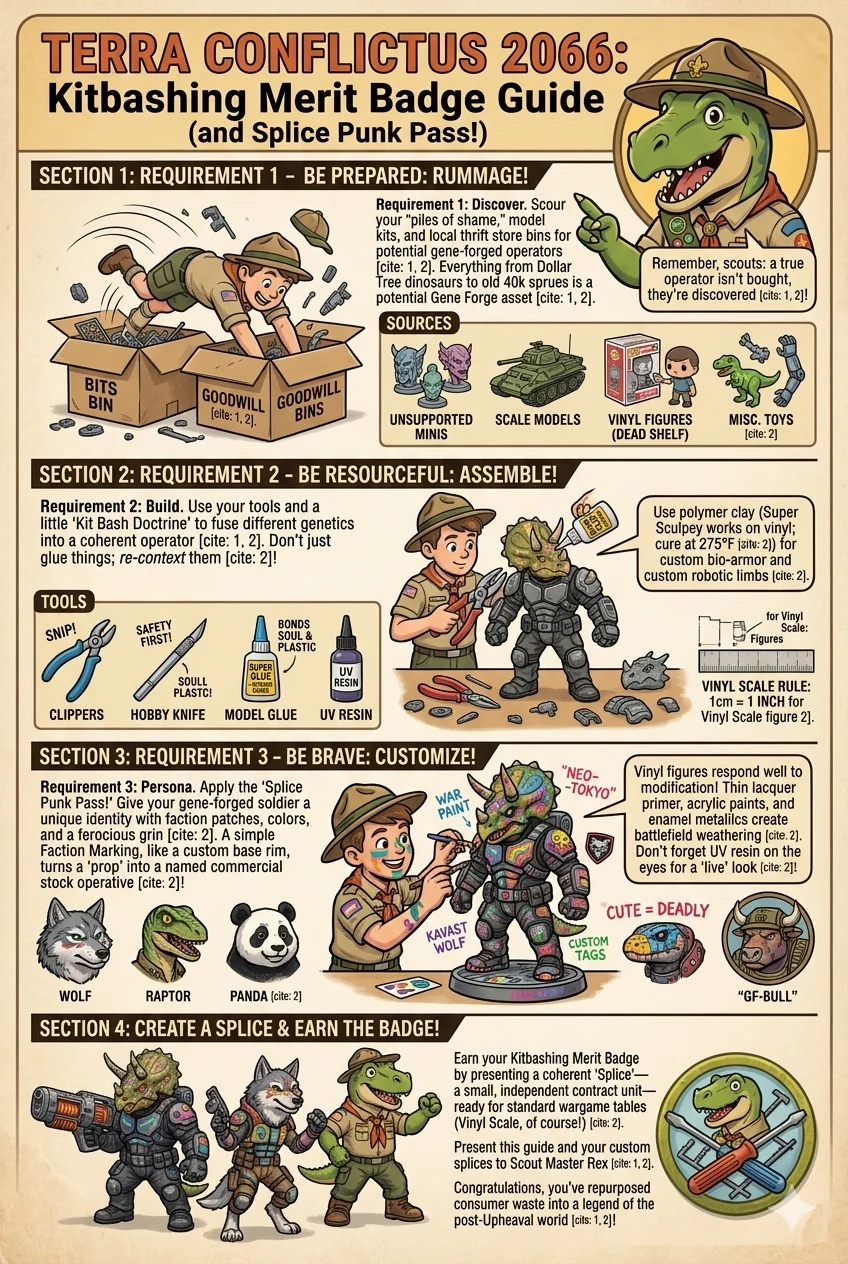Kitbash merit badge guide
