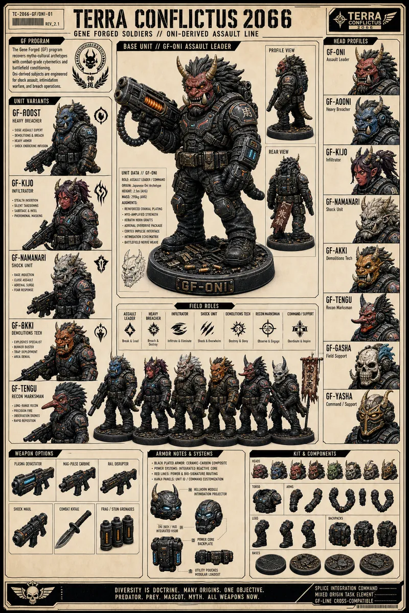 Aberrant / Oni gene-forged operator