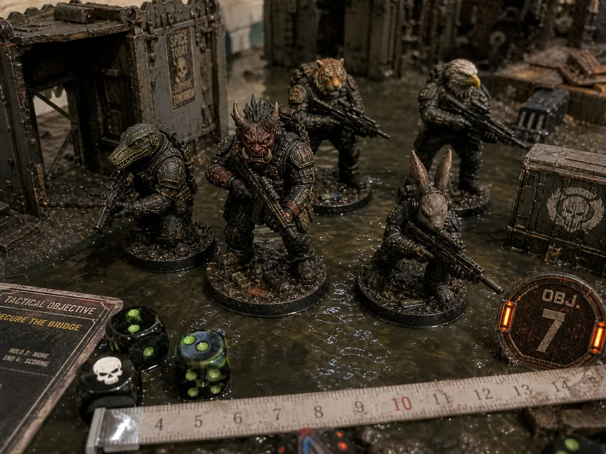 A mismatched splice of operators on the table