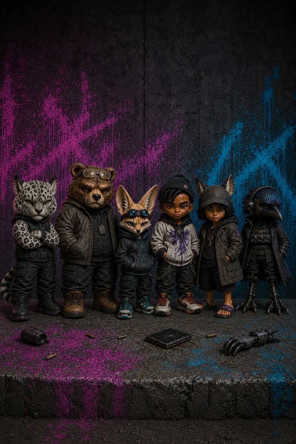The 2026-09-02 regeneration’s Mission Book cover, superseded by the plate above. Retained as the record of what the chibi run produced.