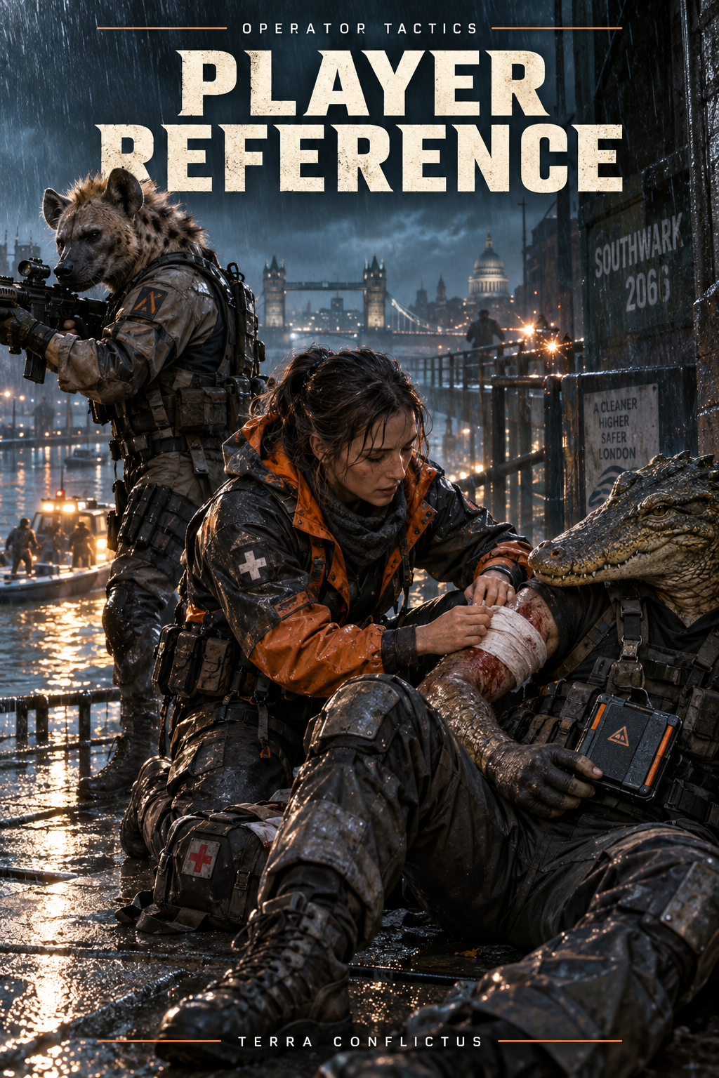 Player Reference — illustrated Operator Tactics cover