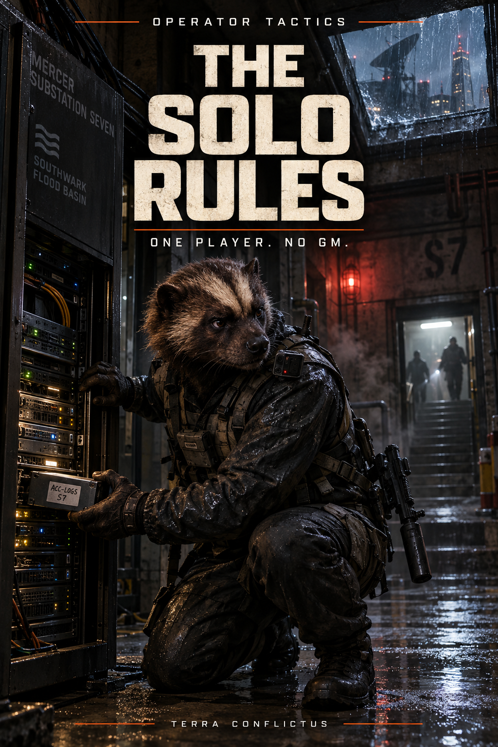 The Solo Rules — illustrated Operator Tactics cover