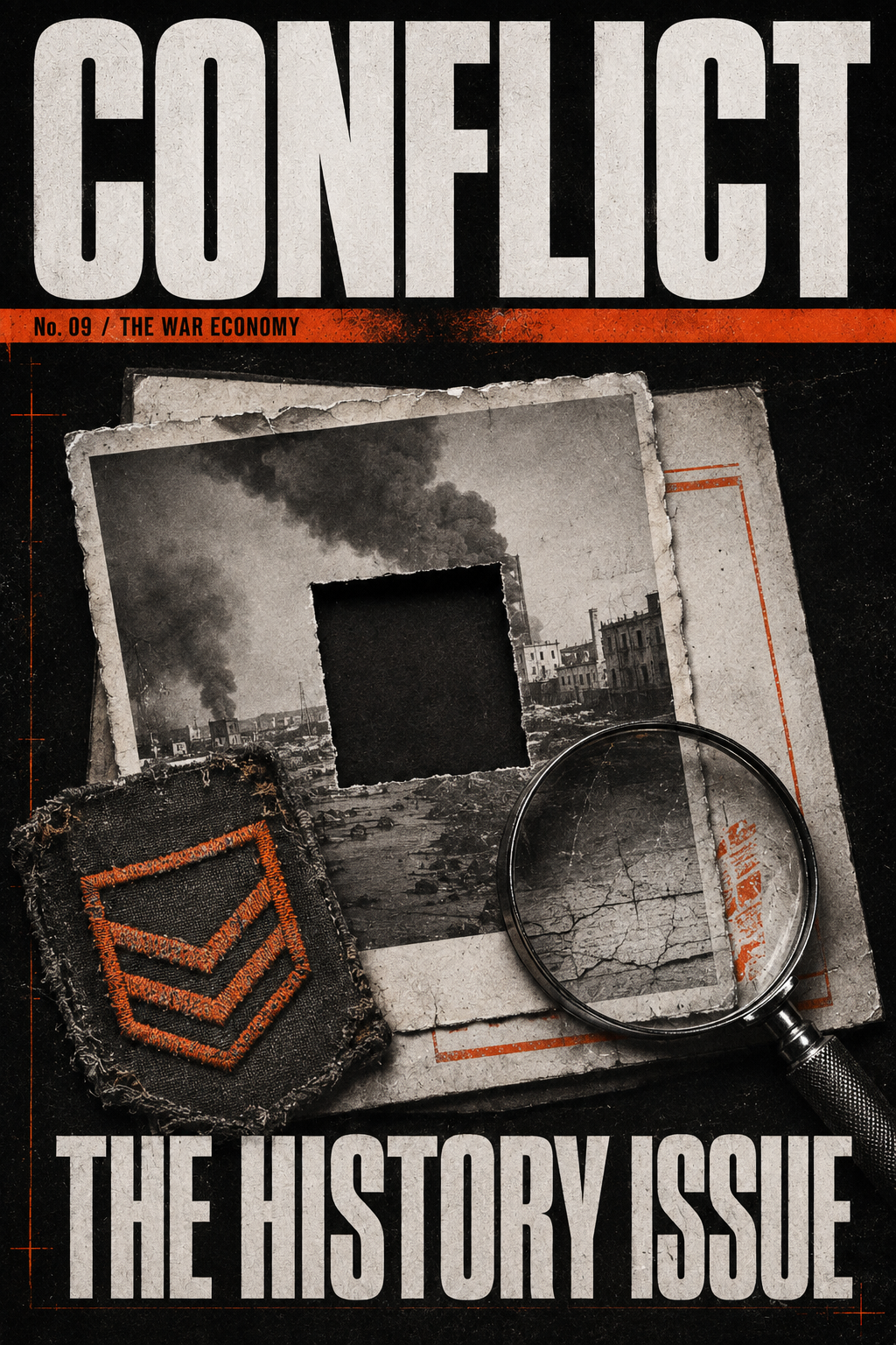 CONFLICT No. 09: THE HISTORY ISSUE — illustrated cover