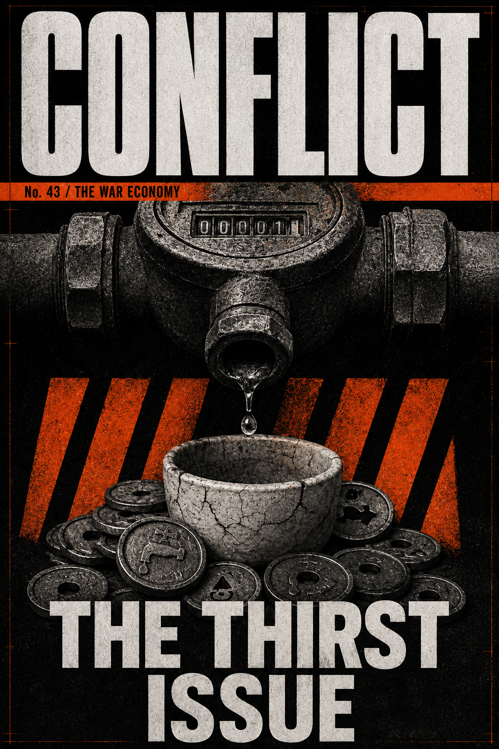 CONFLICT No. 43: THE THIRST ISSUE — illustrated cover