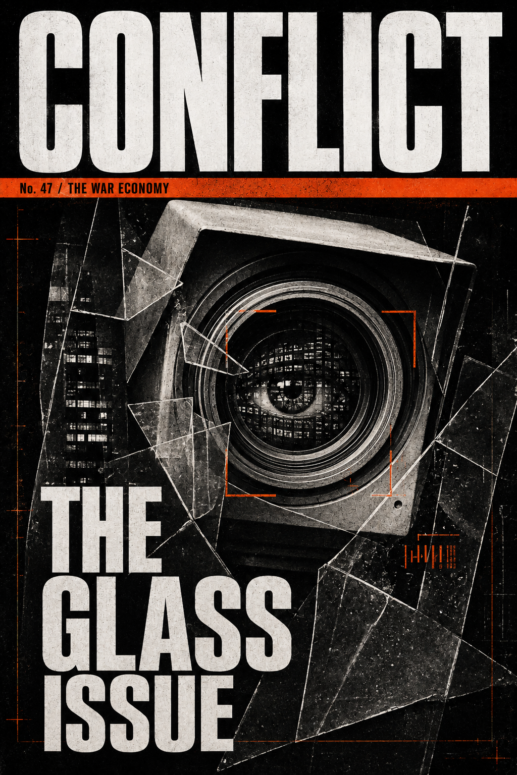 CONFLICT No. 47: THE GLASS ISSUE — illustrated cover