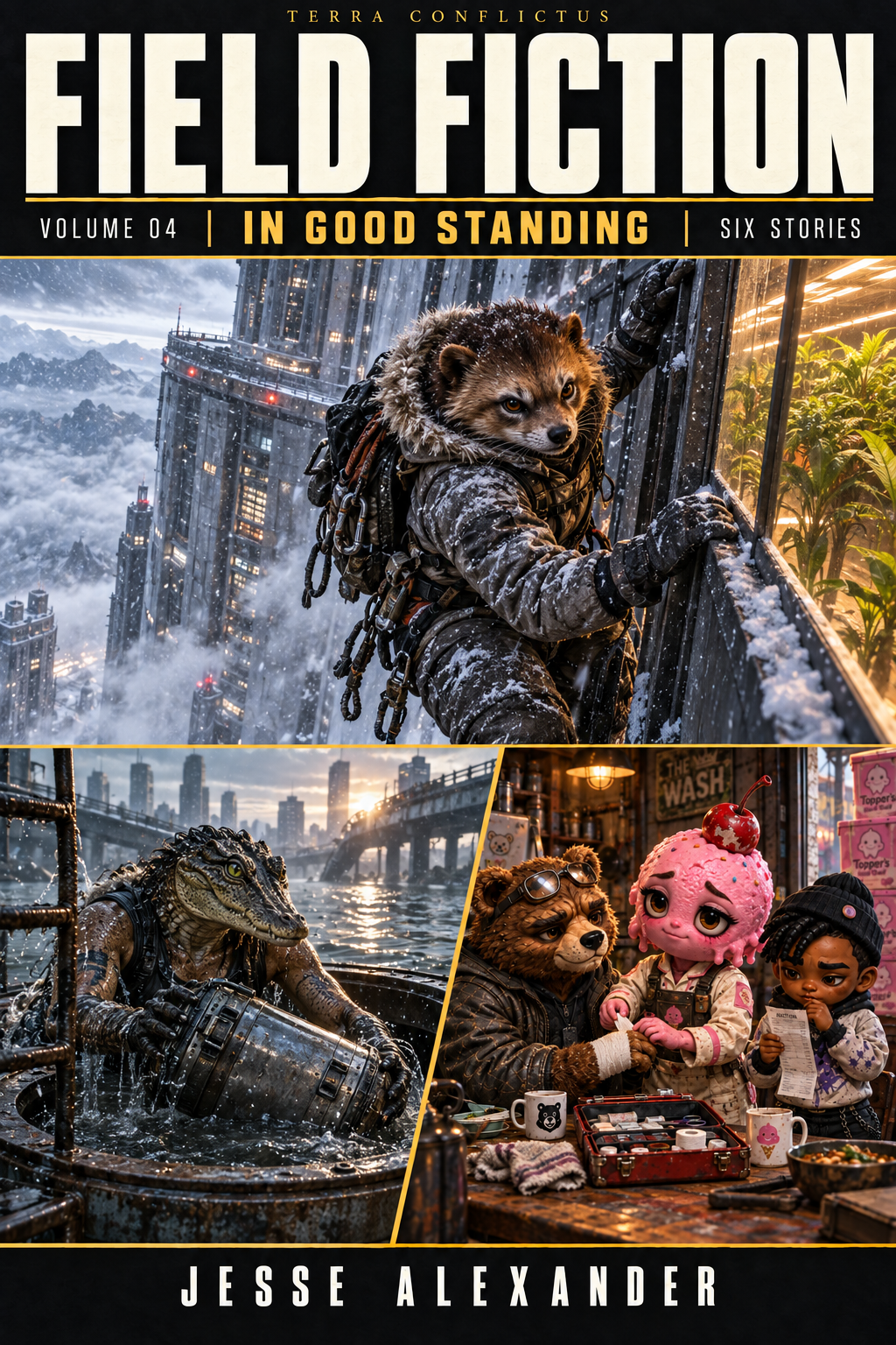 In Good Standing — illustrated collection cover
