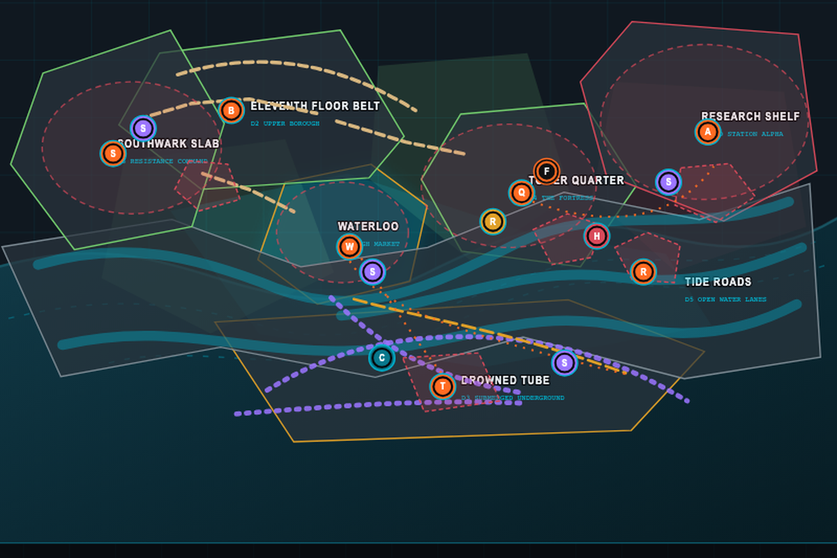 Flooded London · GM map